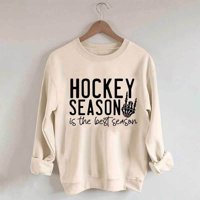 Hockey Season Cozy Rink Side Style Sweatshirt