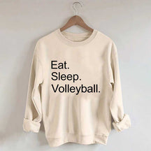 Eat Sleep Volleyball Sweatshirt