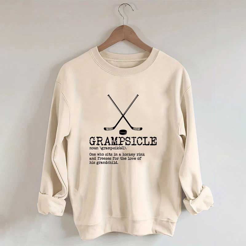 Grampsicle Hockey Sweatshirt