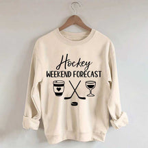 Hockey Weekend Forecast Sweatshirt