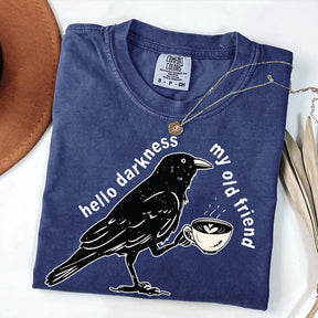 Raven Crow Coffee T-Shirt