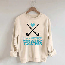 Field Hockey Mom Fan Sweatshirt