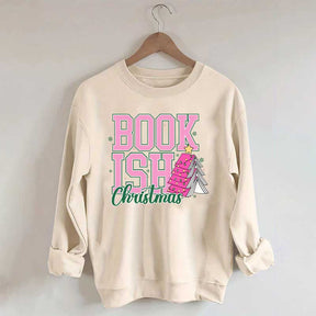 Bookish Christmas Cute Sweatshirt