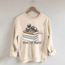 Read Lift Repeat Sweatshirt