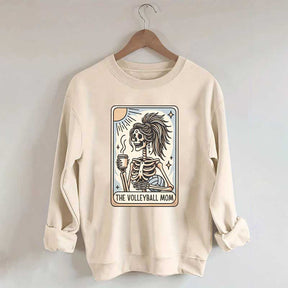 Volleyball Mom Tarot Card Sweatshirt