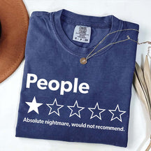 People One Star Review T-Shirt