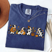 Pumpkin Patch Cozy Season Fall October T-Shirt