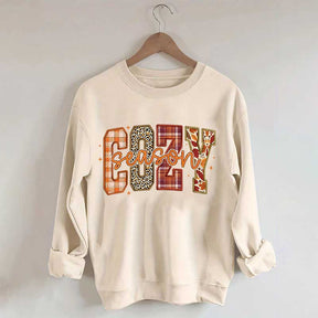 Cozy Season Fall Graphic Sweatshirt