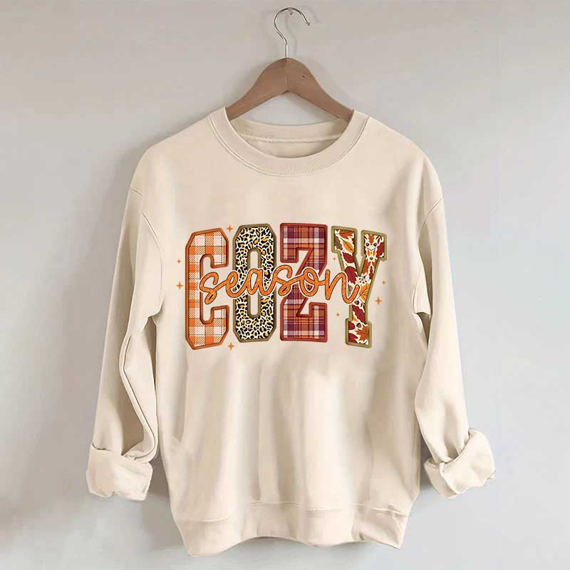 Cozy Season Fall Graphic Sweatshirt