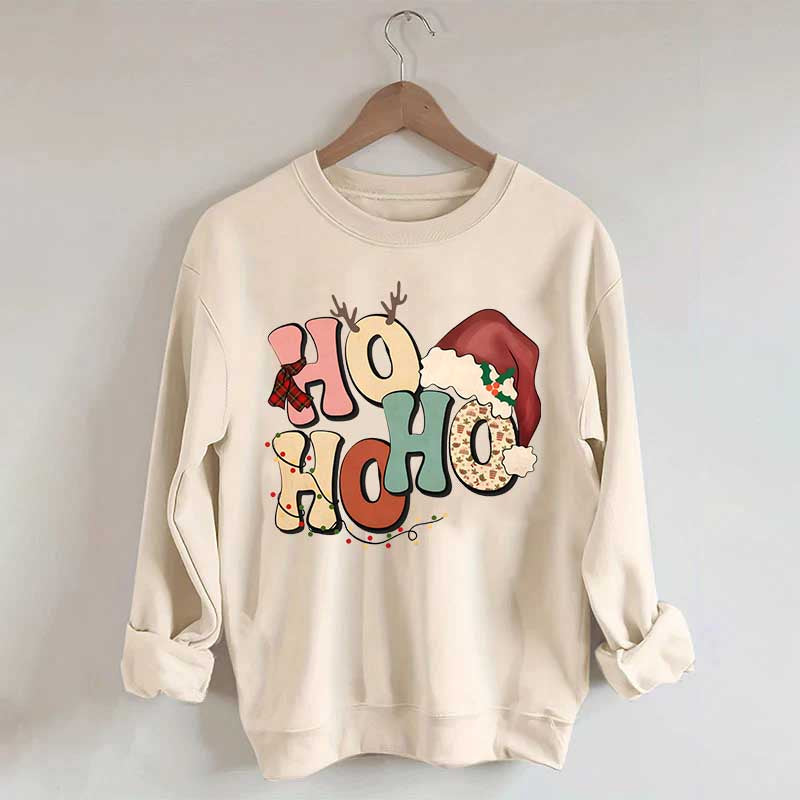 Adorables Christmas Ho Ho Ho Sweatshirt
