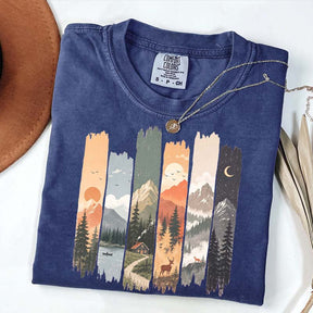 Vintage Mountain National Park T-Shirt