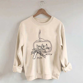 Personalized Ski Sweatshirt