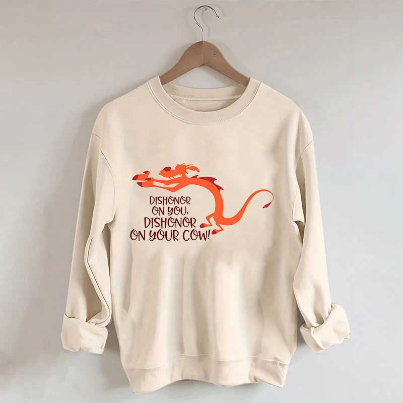 Mushu Dragon Sweatshirt