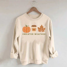 Cozy Autumn Sweater Weather Sweatshirt