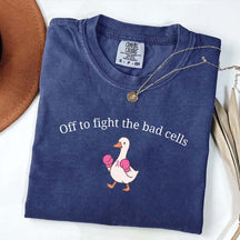 Off To Fight The Bad Cells T-Shirt