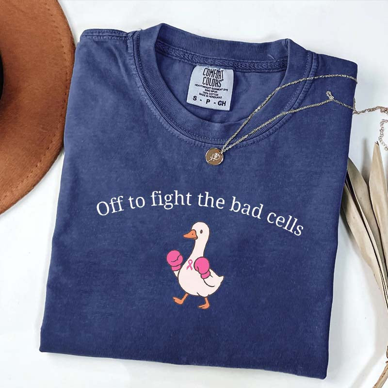 Off To Fight The Bad Cells T-Shirt