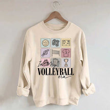 Just A Day In A Life With A Volleyball Girly Sweatshirt