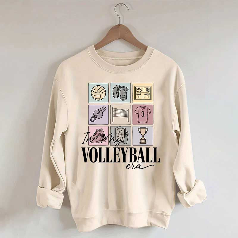 Just A Day In A Life With A Volleyball Girly Sweatshirt