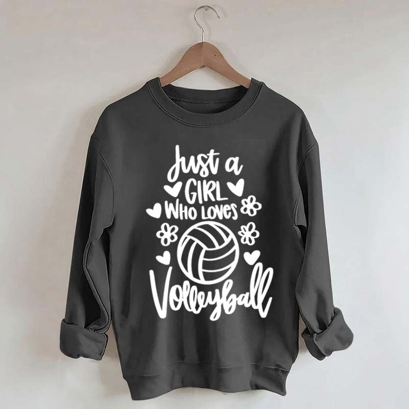 Floral Volleyball Sweatshirt