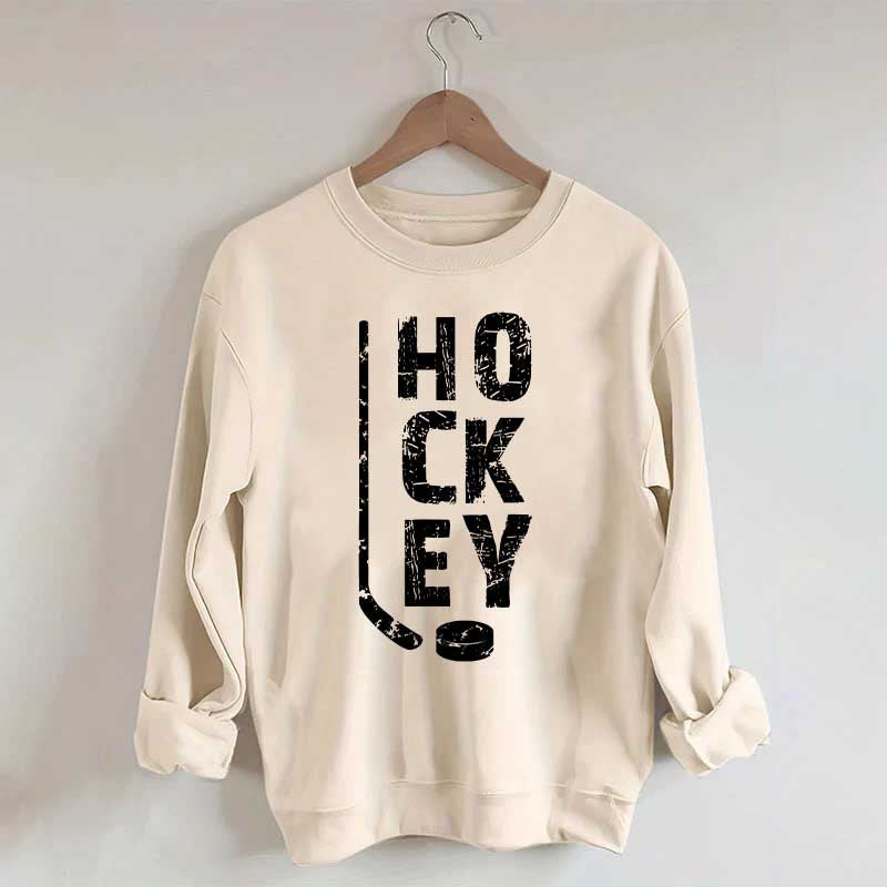 Astute Ice Hockey Player Sweatshirt