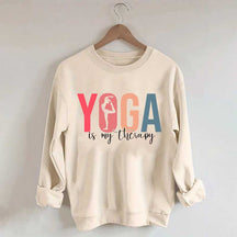 Yoga Is My Therapy Sweatshirt