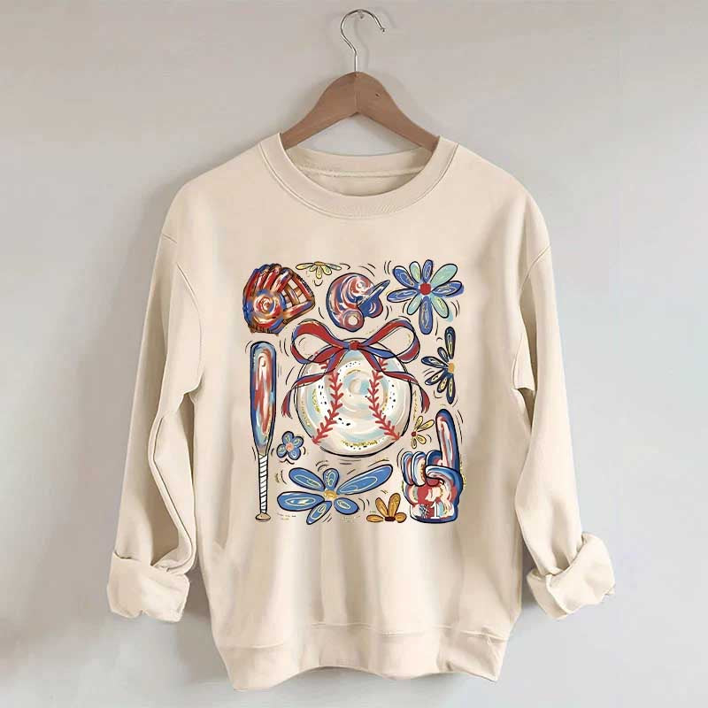 Baseball Tis The Season Sweatshirt