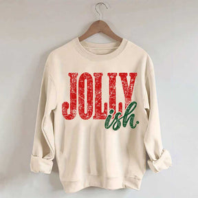 Jolly Ish Christmas Sweatshirt