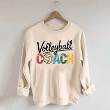 Comfort Color Volleyball Coach Sweatshirt