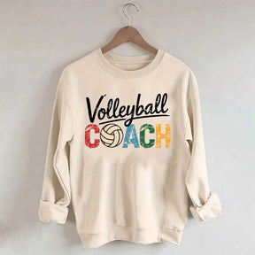 Comfort Color Volleyball Coach Sweatshirt