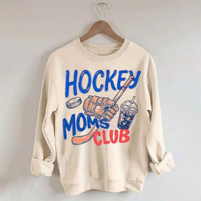 Funny Hockey Mom Club Sweatshirt