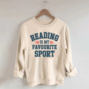 Librarian Reading Is My Favorite Sport Sweatshirt