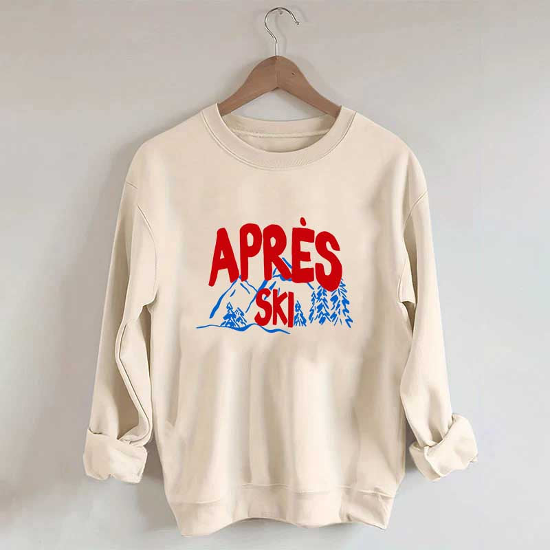 Minimalist Apres Ski Sweatshirt