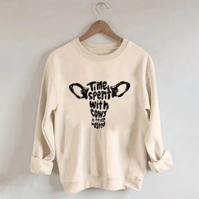 Farm Girl Cow Life Sweatshirt