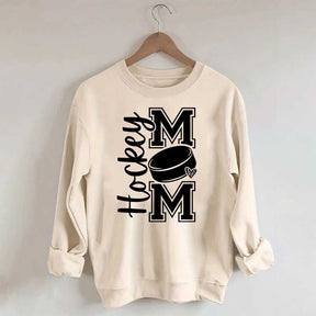 Hockey Mom Heart Simple Sweatshirt