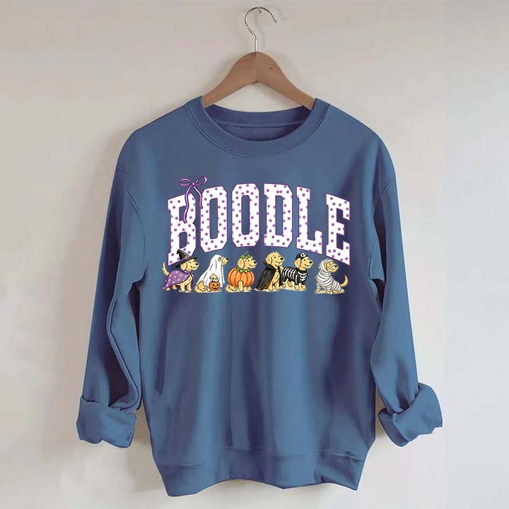 Halloween Goldendoodle Cute Dogs Sweatshirt