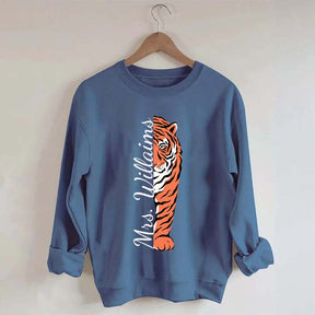 Personalized Tigers School Spirit Sweatshirt