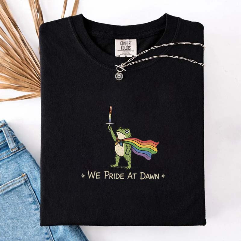 We Ride At Dawn Frog T-Shirt