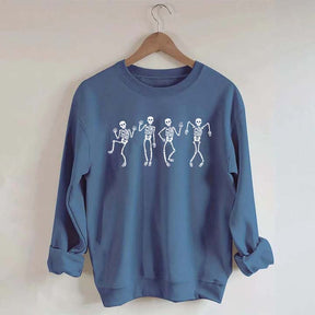 Minimalist Dancing Skeleton Sweatshirt