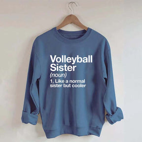 Volleyball Sister Sweatshirt