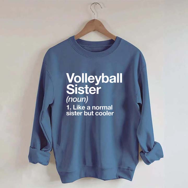 Volleyball Sister Sweatshirt
