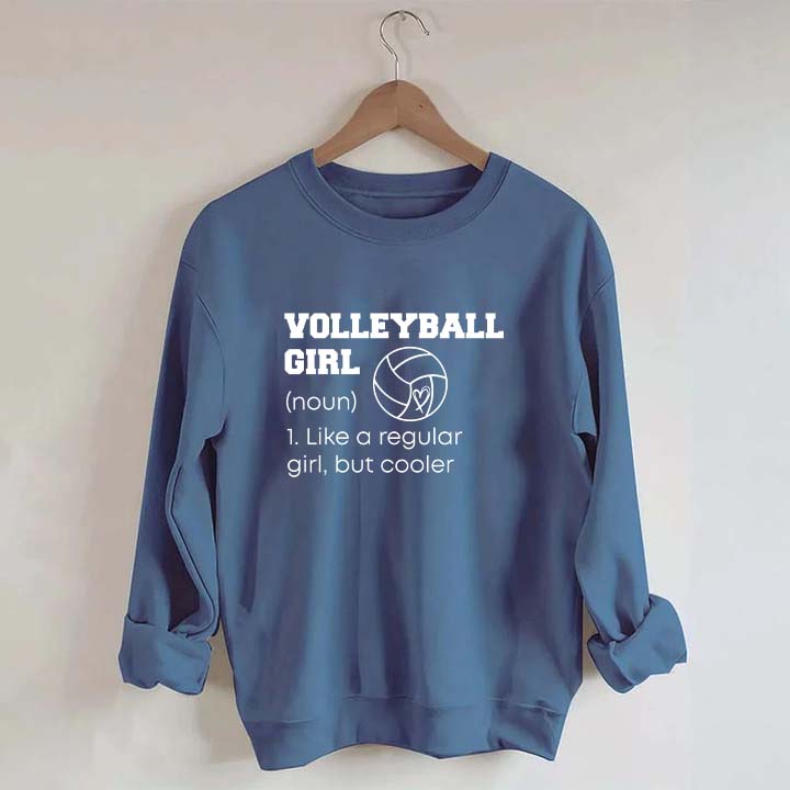 Volleyball Girl Team Sweatshirt