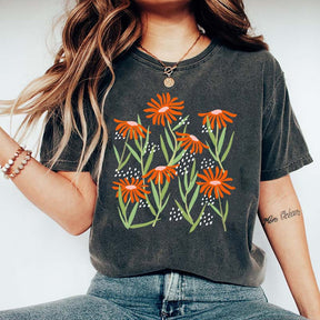 Boho Wildflower Aesthetic T-Shirt