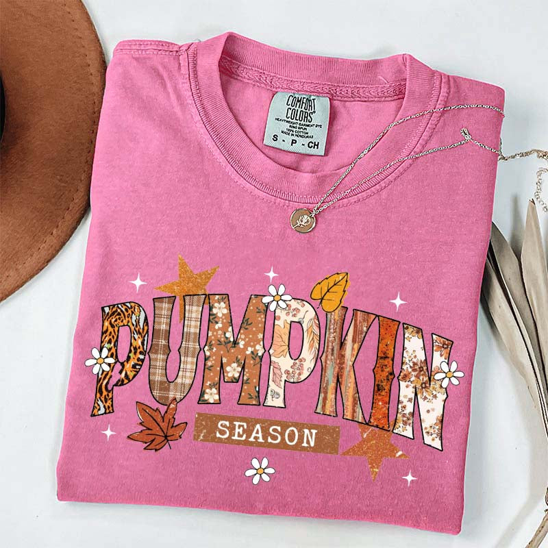 Comfort Colors Pumpkin Season Halloween T-Shirt
