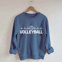 Volleyball Heartbeat Sweatshirt