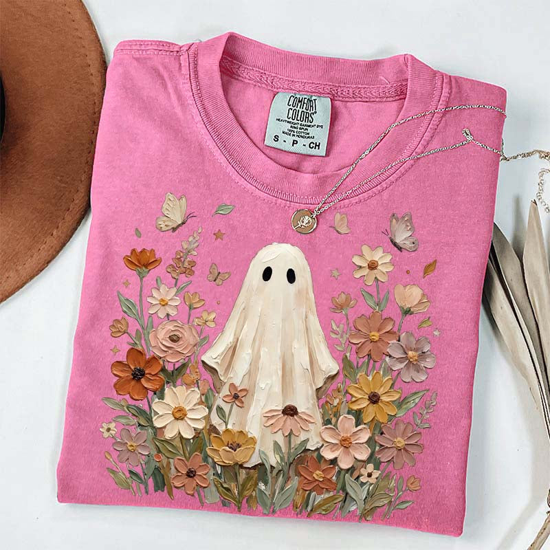 Vintage Ghost Fall Comfort Colors T-Shirt