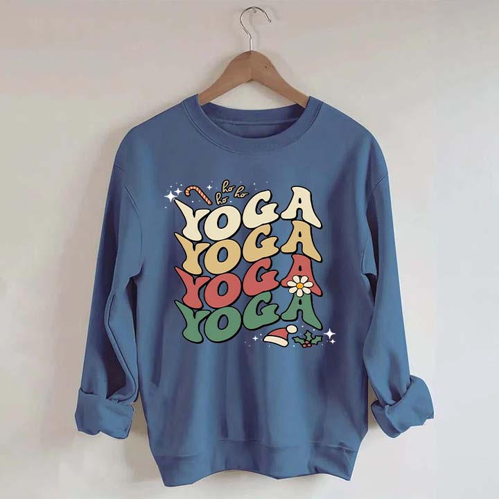 Yoga Christmas Instructor Sweatshirt