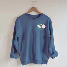 Cute Preppy Pickleball Sweatshirt