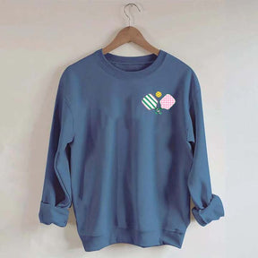 Cute Preppy Pickleball Sweatshirt