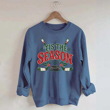 Tis The Season Hockey Merry Christmas Sweatshirt