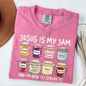 Funny Jesus Is My Jam Religous T-Shirt